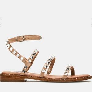 Strappy stud sandals